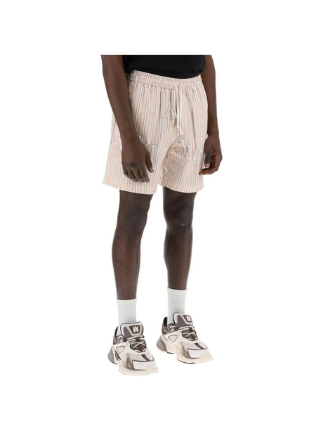 Striped Poplin Shorts AMIRI JOHN JULIA.