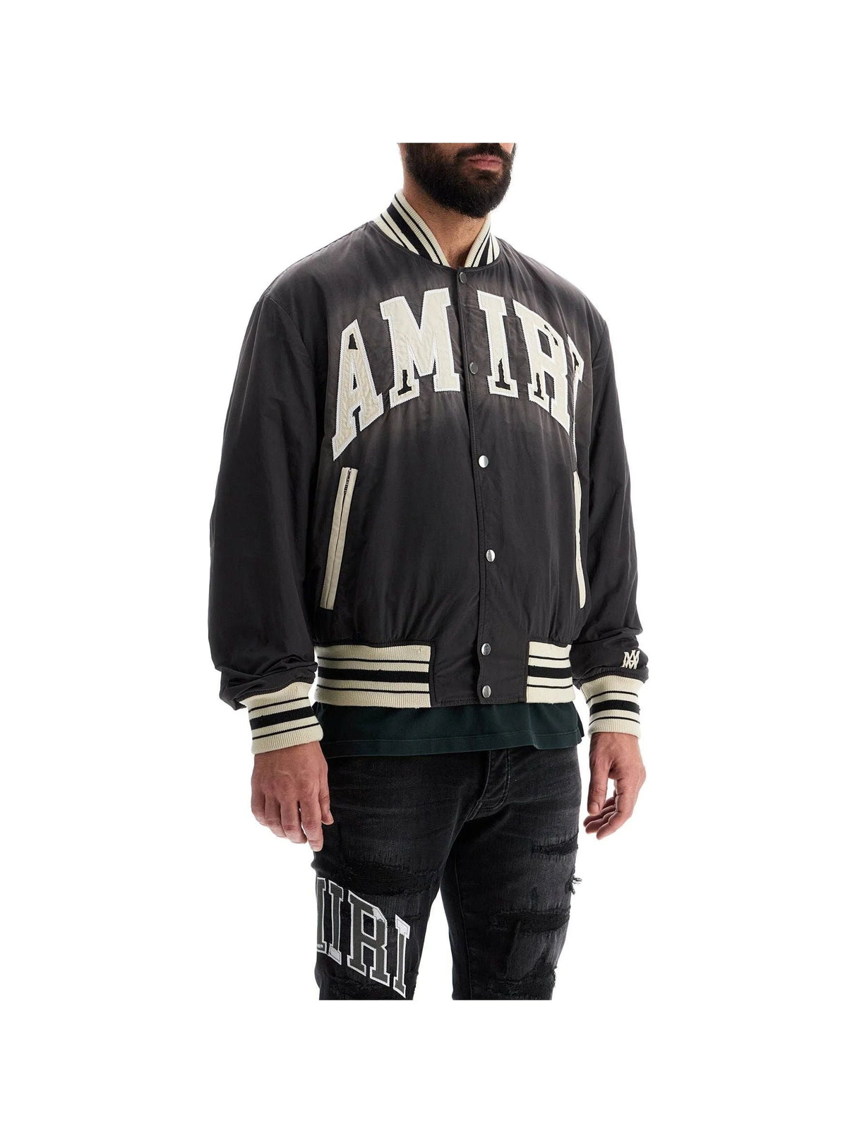 Logo Bomber Jacket-Amiri-JOHN JULIA