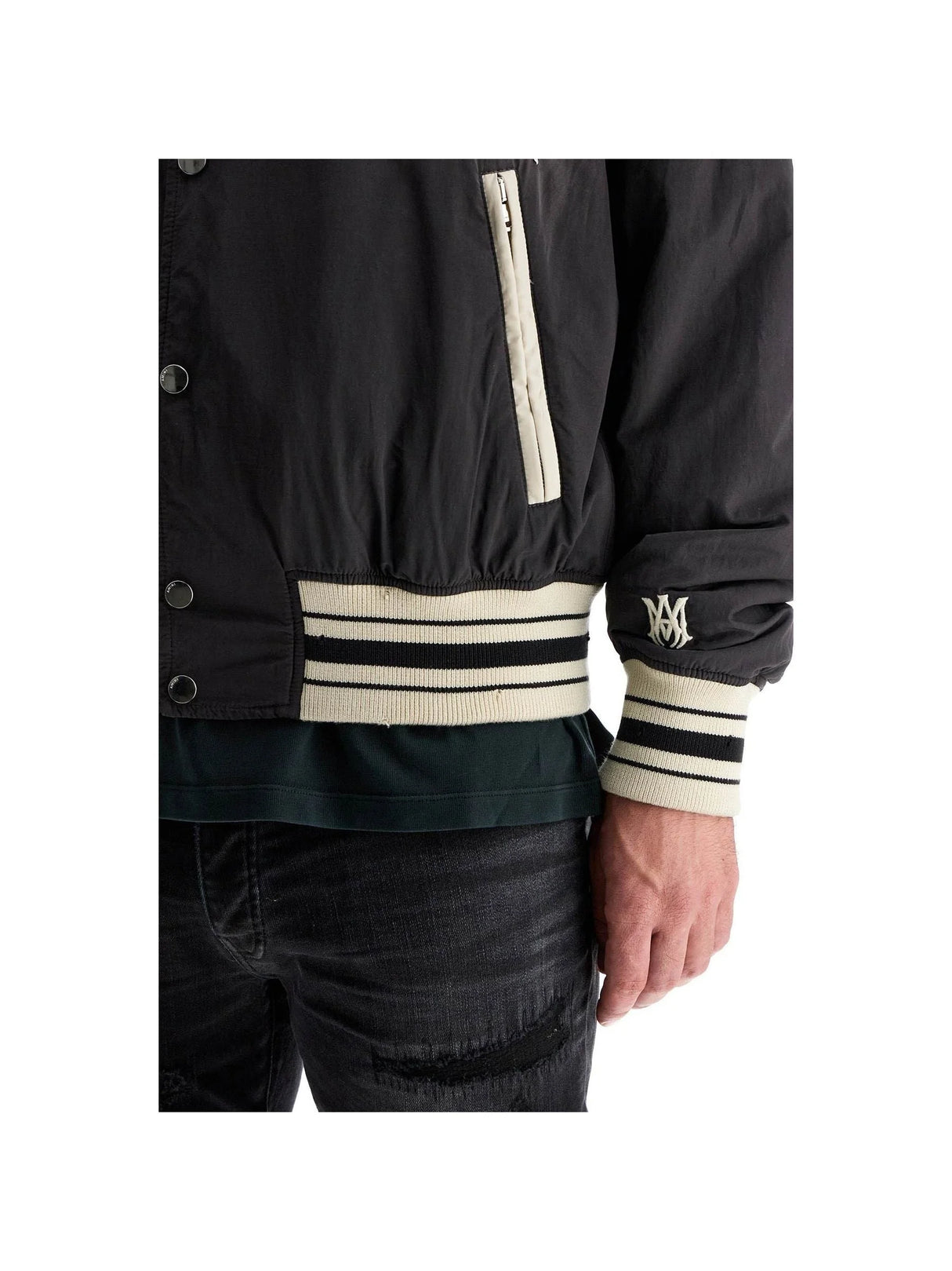 Logo Bomber Jacket-Amiri-JOHN JULIA