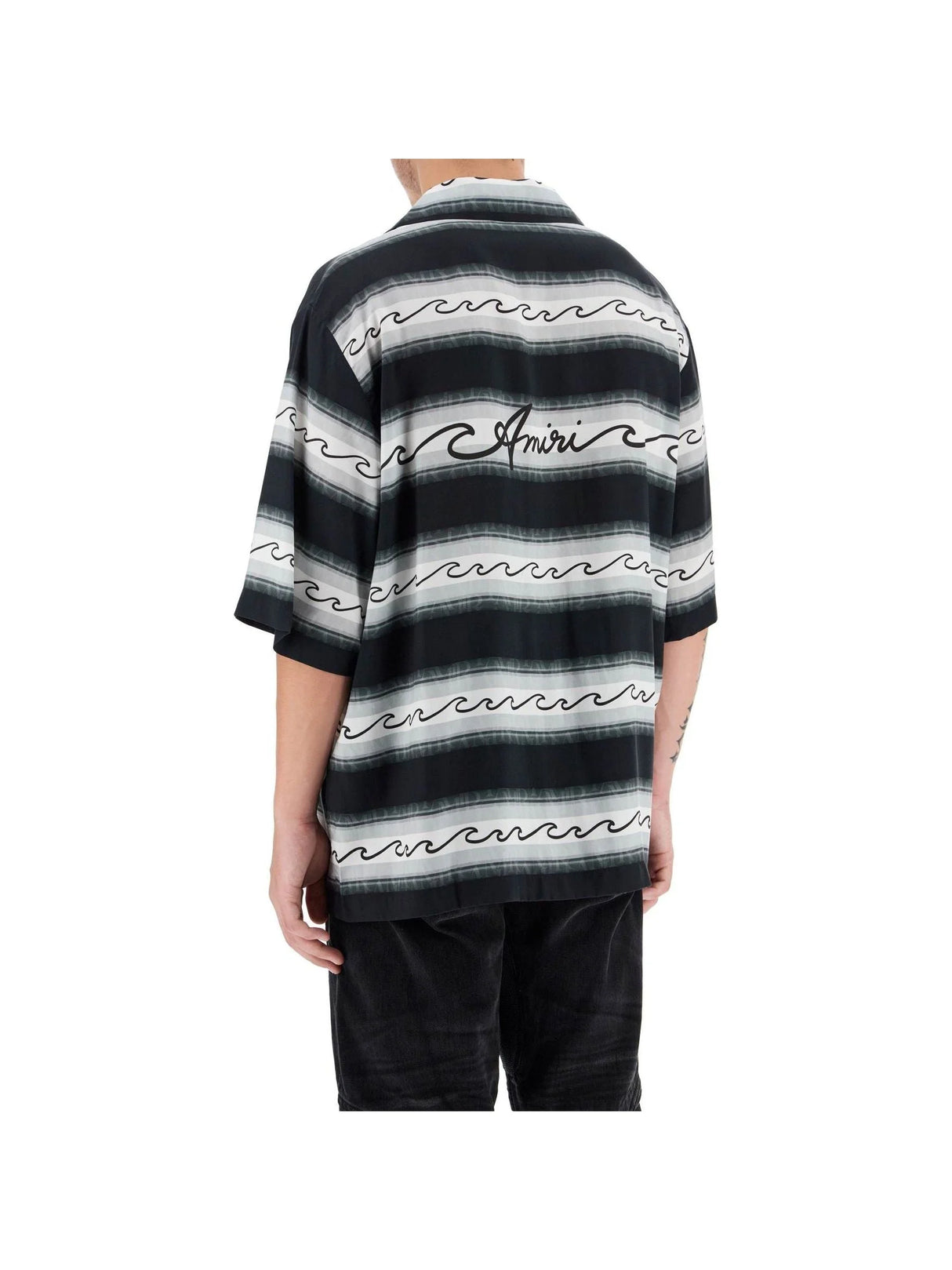 Low Wave Pattern Shirt-Amiri-JOHN JULIA