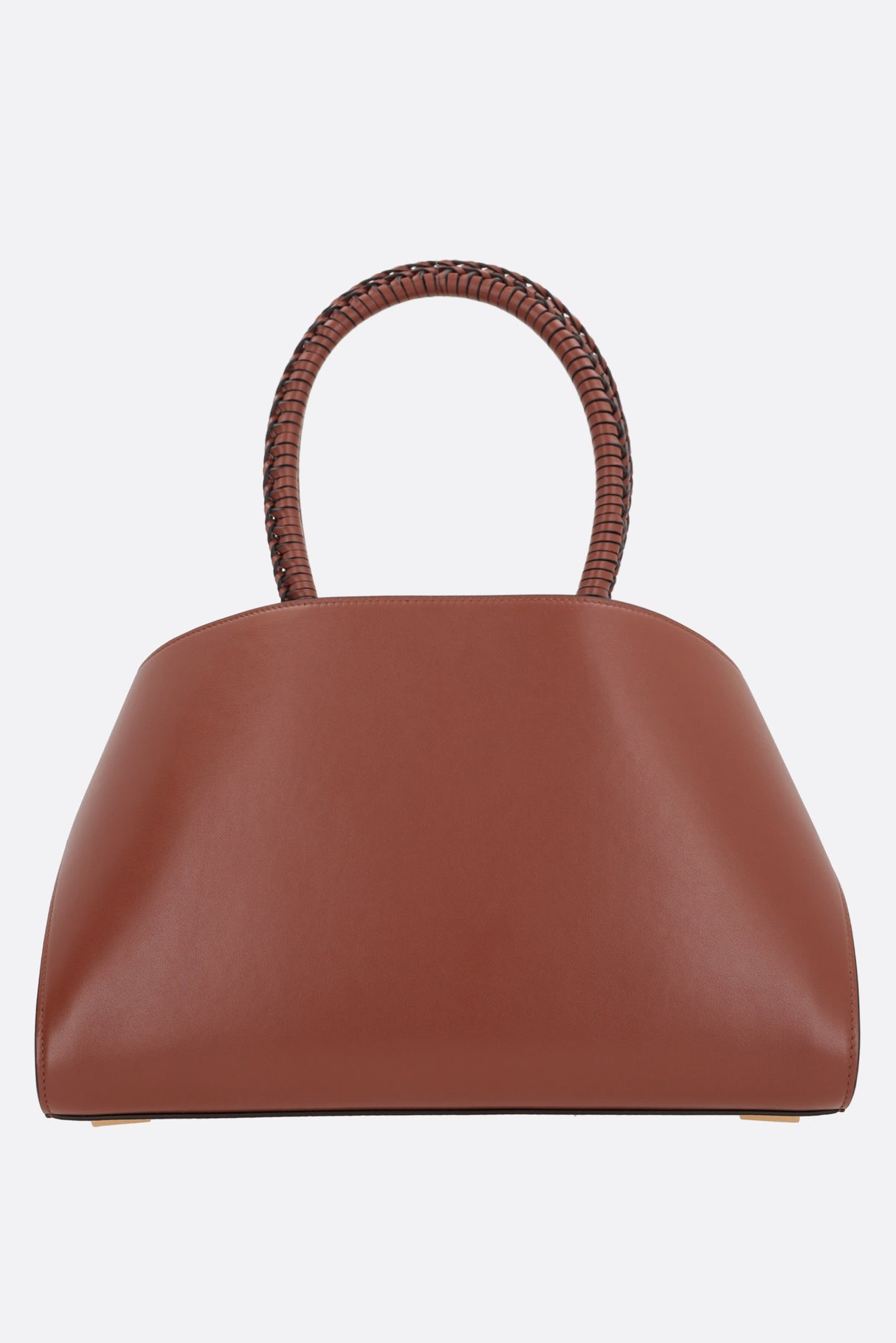 Hug Small Smooth Leather Handbag-FERRAGAMO-JOHN JULIA