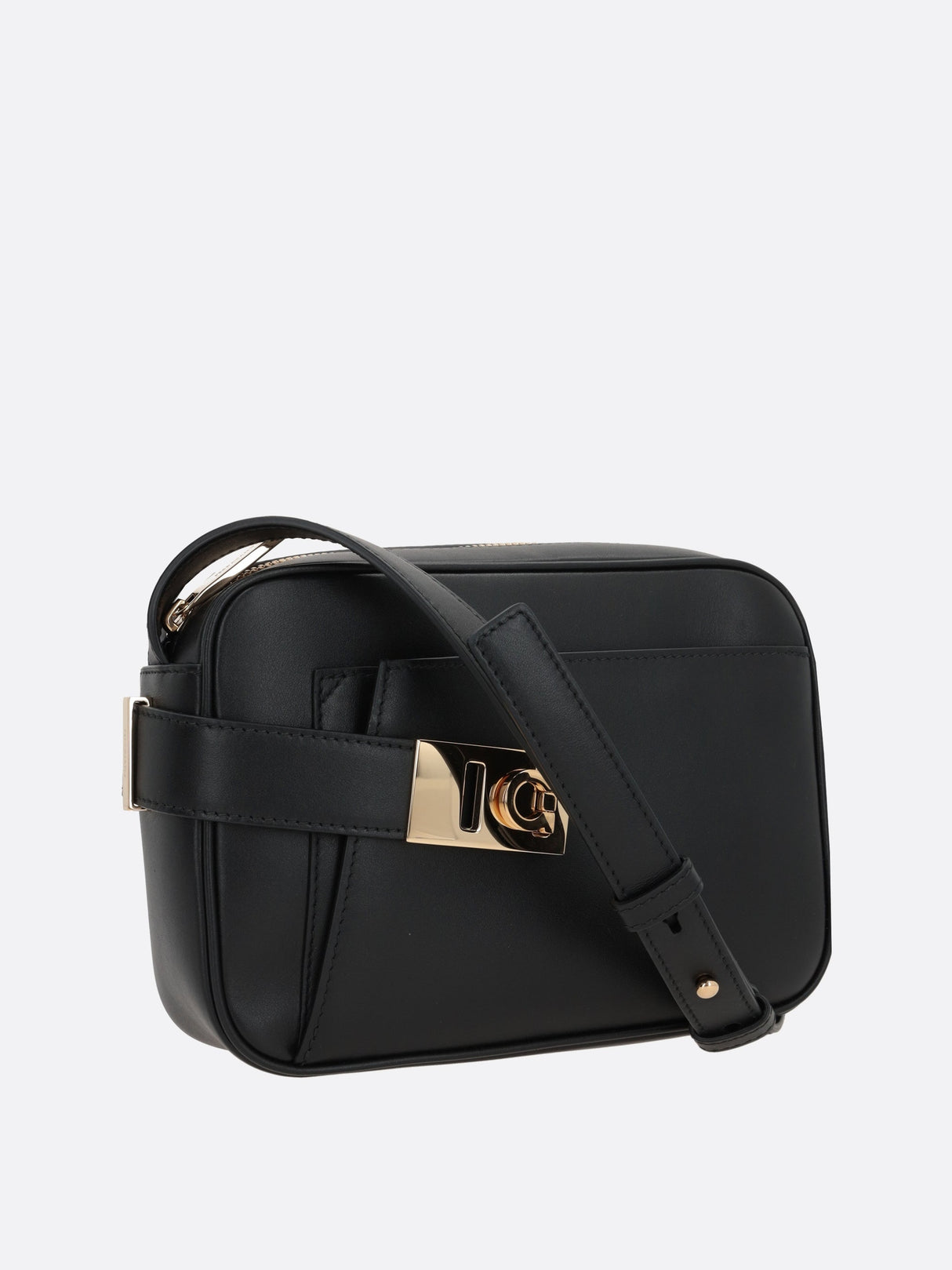 Archive Small Leather Crossbody Bag-Ferragamo-JOHN JULIA