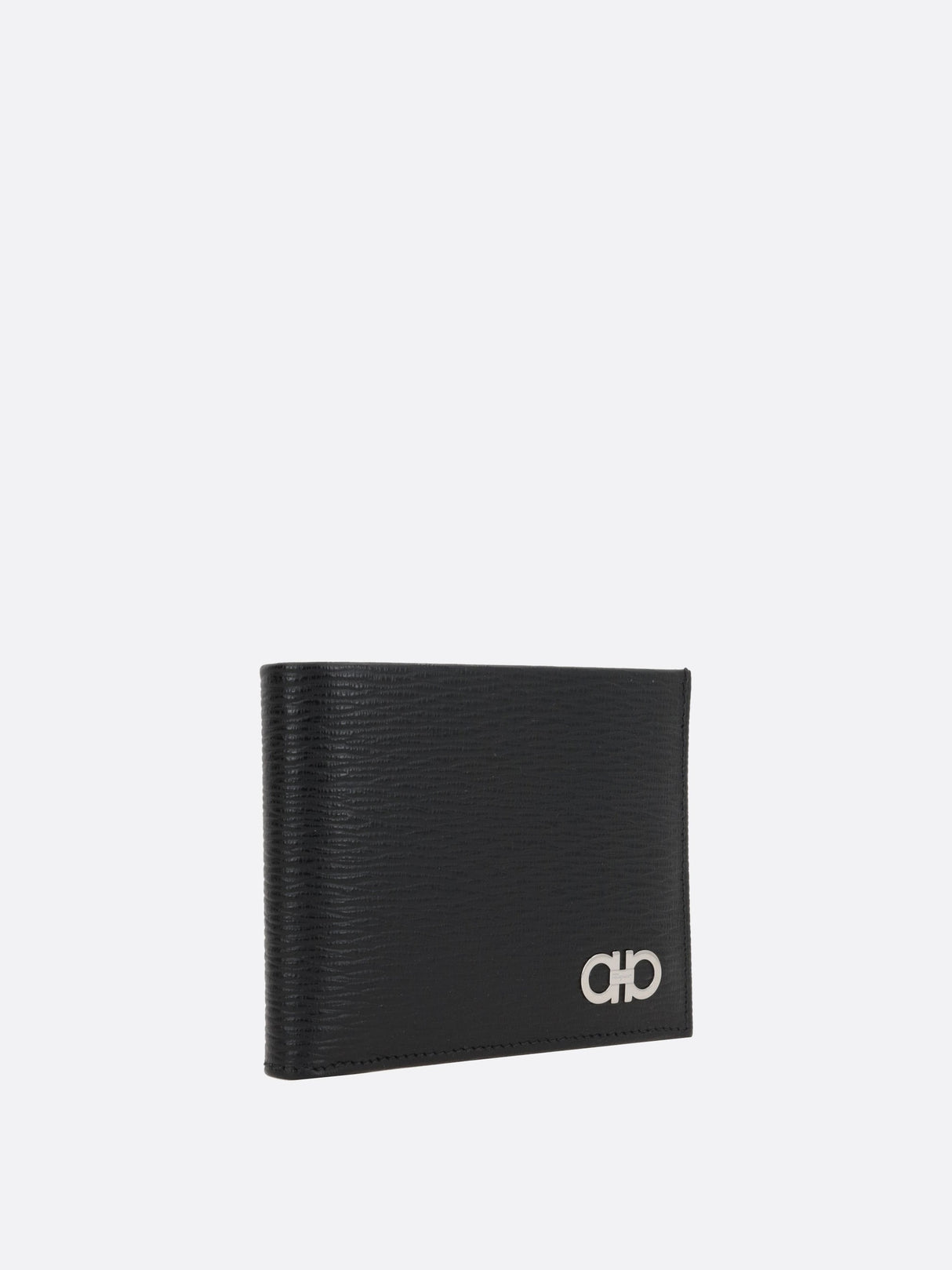 Gancini Textured Leather Wallet-Ferragamo-JOHN JULIA