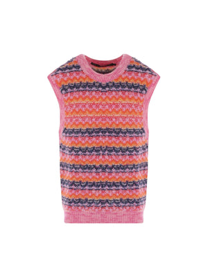 Candy Wool Blend Sleeveless Sweater-ANDERSSON BELL-JOHN JULIA