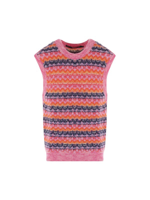 Candy Wool Blend Sleeveless Sweater-ANDERSSON BELL-JOHN JULIA