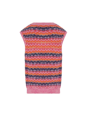 Candy Wool Blend Sleeveless Sweater-ANDERSSON BELL-JOHN JULIA