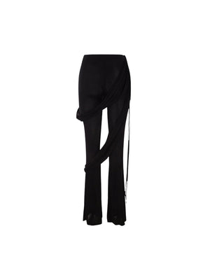 Viscose Flared Pants-ANDREĀDAMO-JOHN JULIA