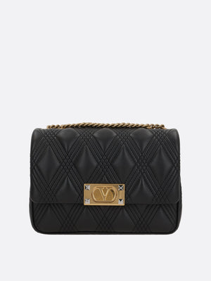 Quiltie 67 Quilted Nappa Shoulder Bag-Valentino Garavani-JOHN JULIA