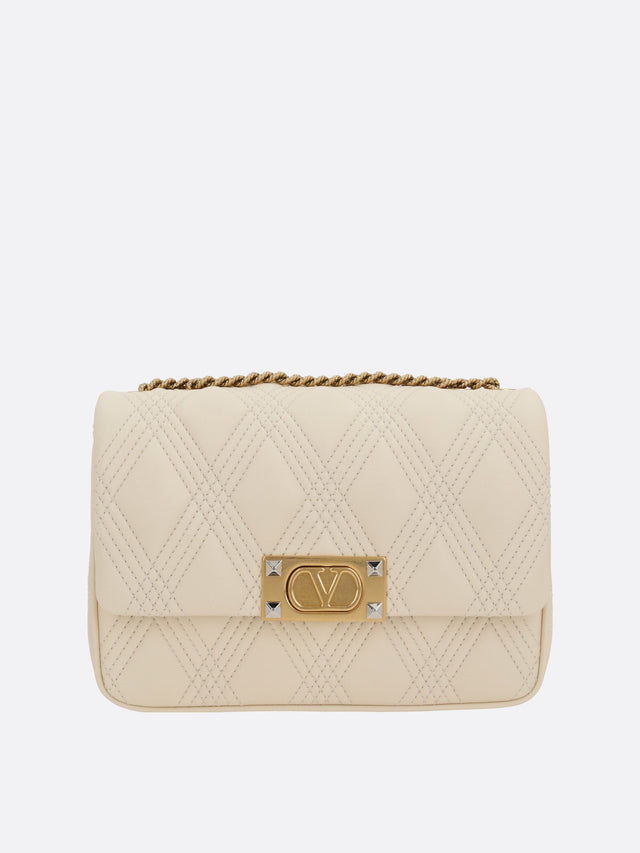 Quiltie 67 Quilted Nappa Shoulder Bag-Valentino Garavani-JOHN JULIA