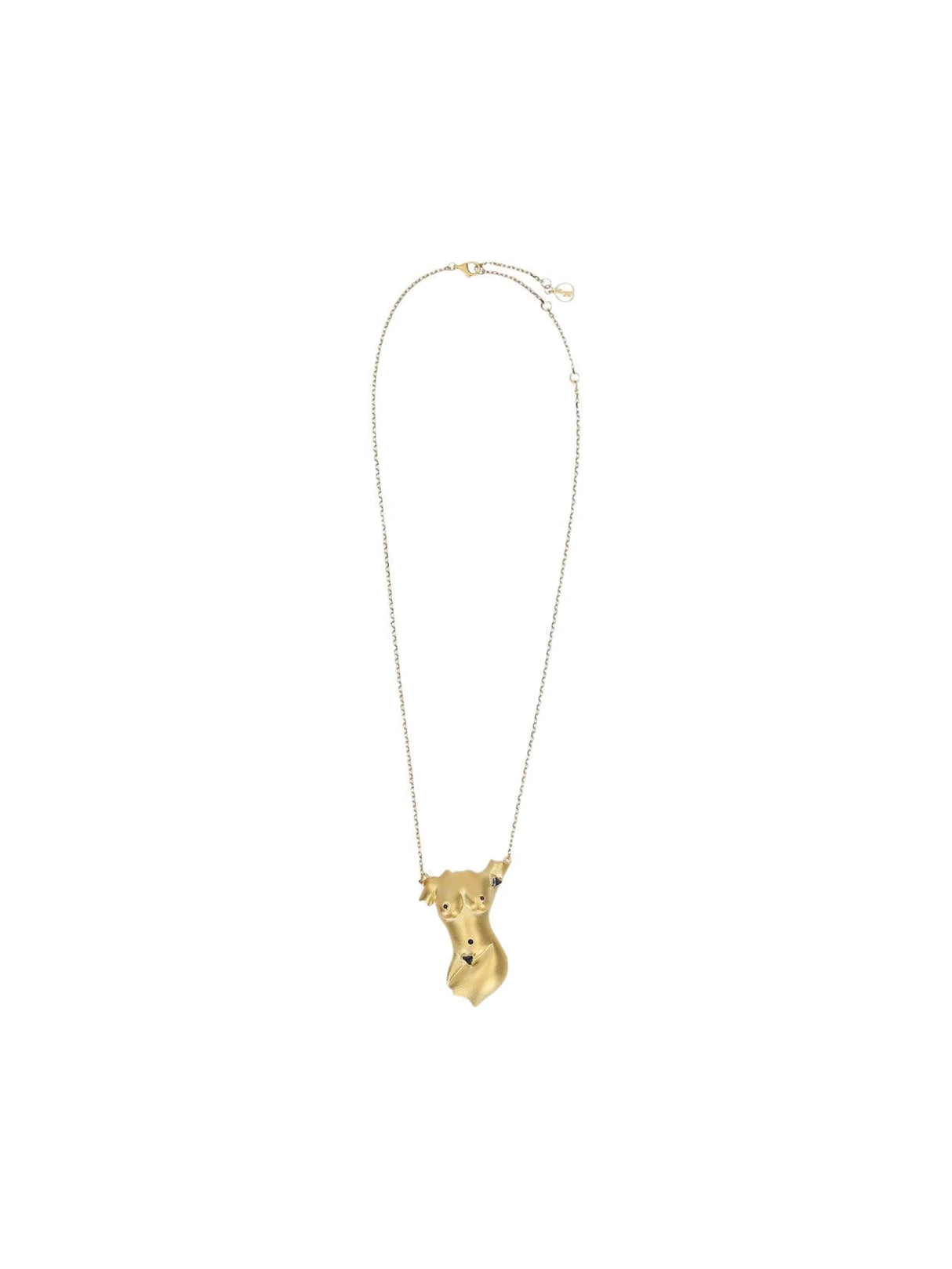 24k Gold-plated Necklace-ANISSA KERMICHE-JOHN JULIA