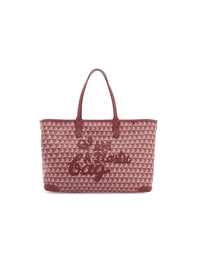 ANYA HINDMARCH-Recycled Plastic Canvas Tote Bag-JOHN JULIA