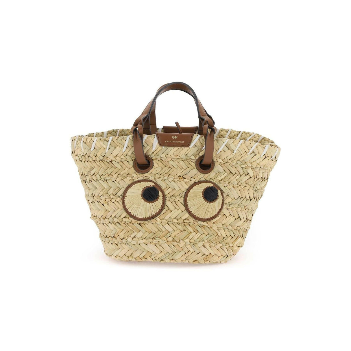 Small Paper Eyes Basket Bag.