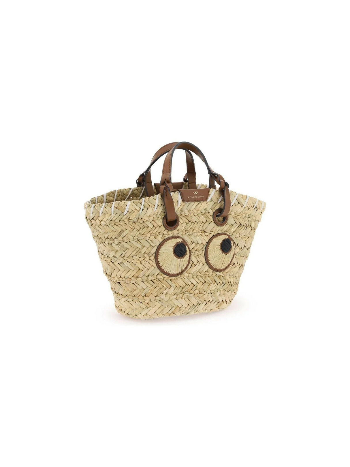 Small Paper Eyes Basket Bag.