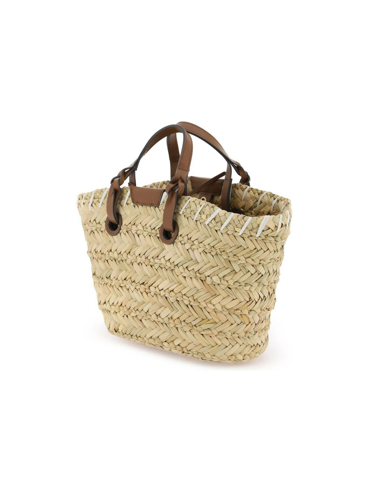 Small Paper Eyes Basket Bag.