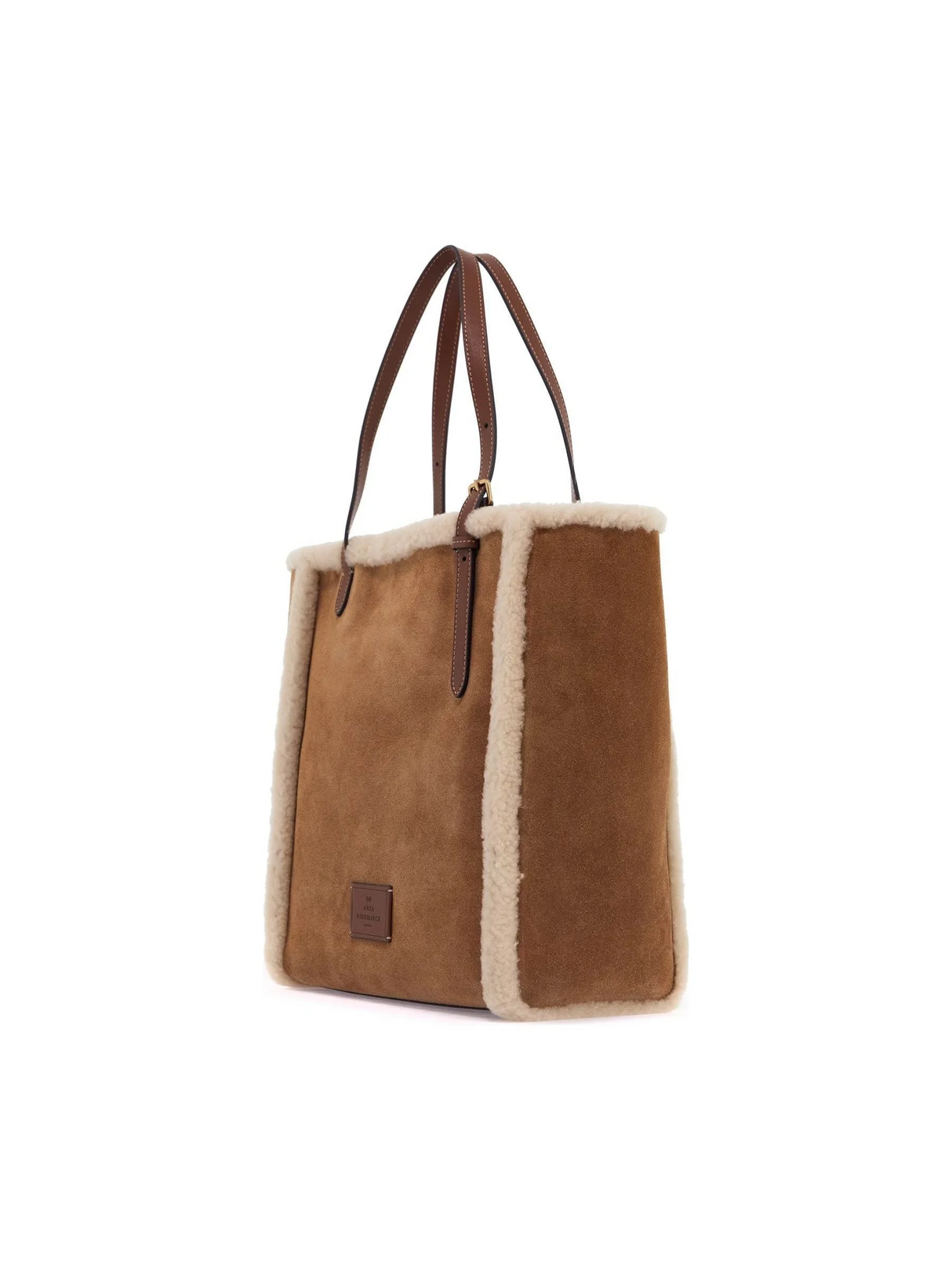 Tote Bag With Shearling Eyes