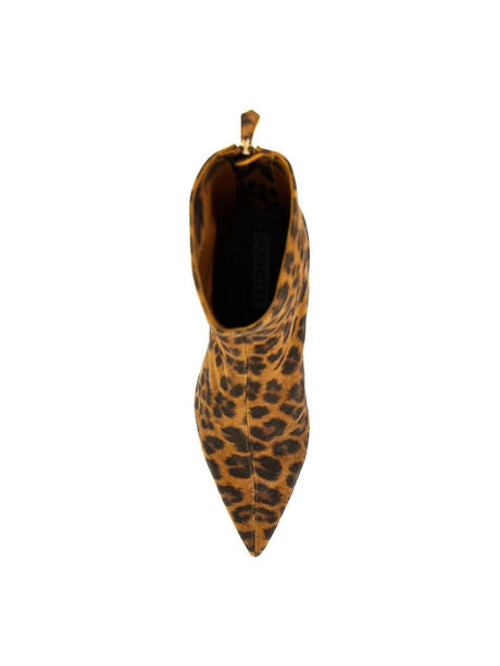 Leopard Print Montmartre Bootie 50 Suede Ankle Boots.