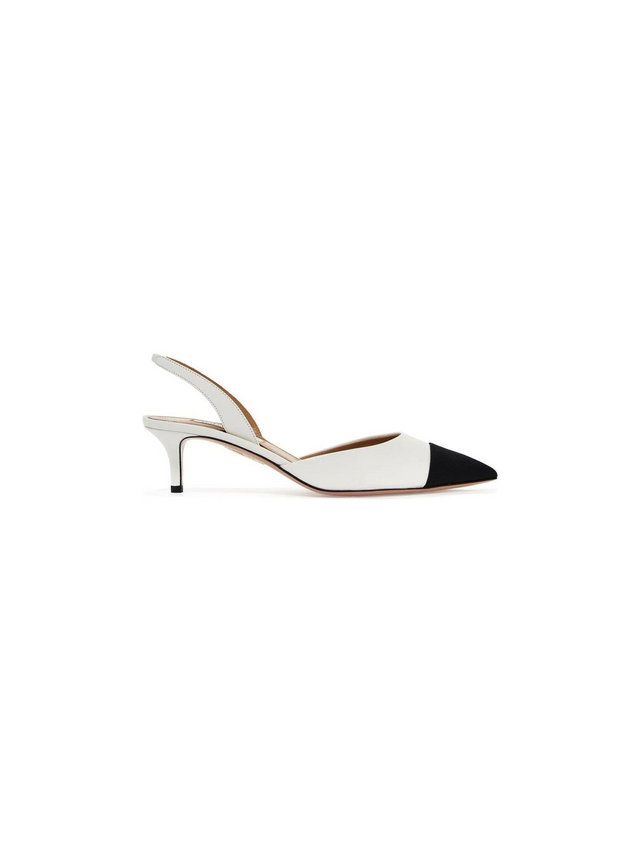 Milanese 50mm Nappa Leather Slingback Pumps.