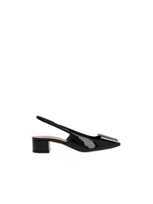 Shibuya Patent Leather Slingbacks-AQUAZZURA-JOHN JULIA