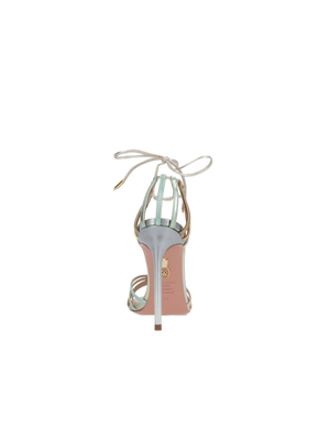 Straight to Heaven Laminated Nappa Sandals-AQUAZZURA-JOHN JULIA