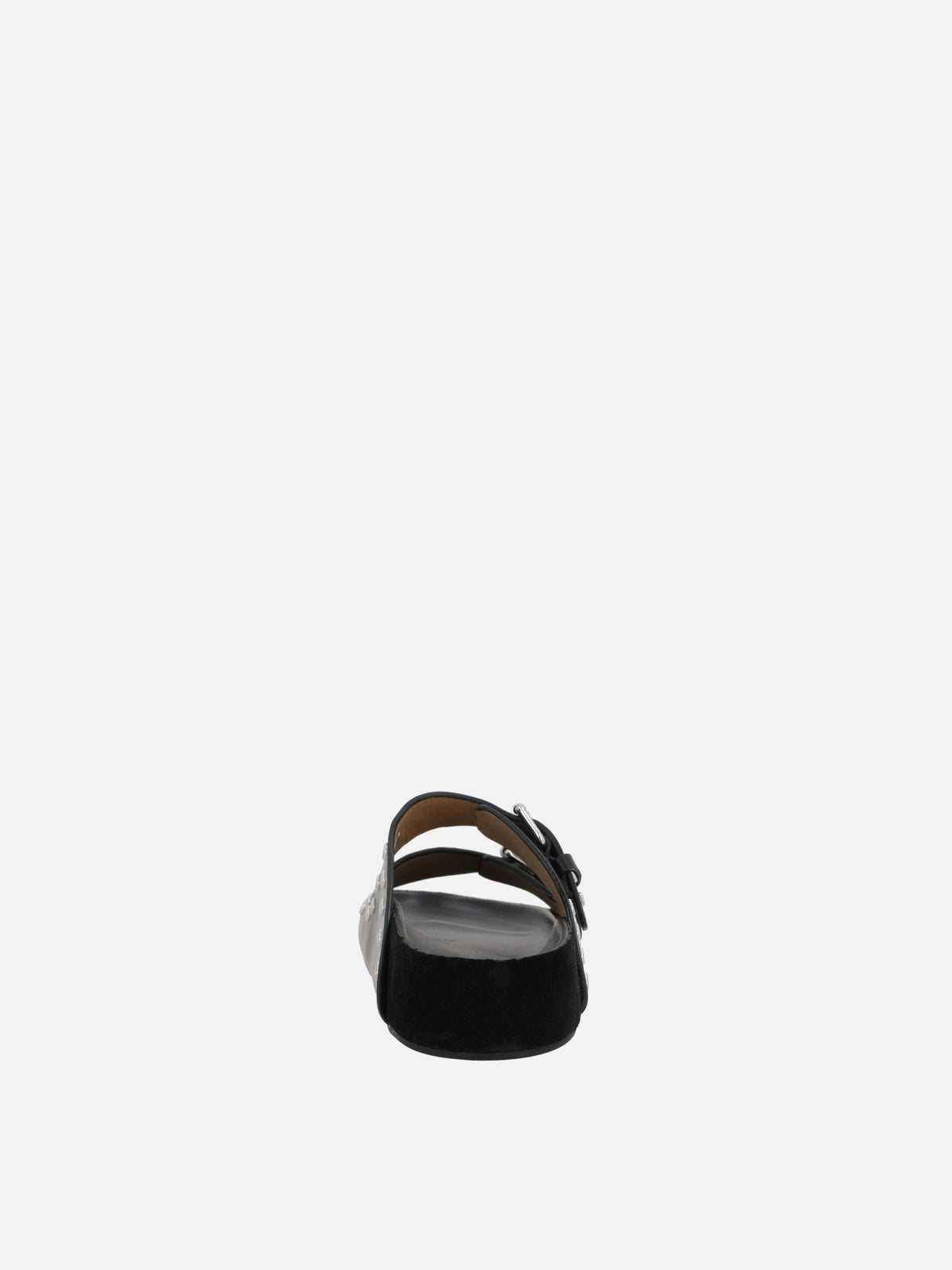 Lennyo Smooth Leather Flat Sandals-ISABEL MARANT-JOHN JULIA