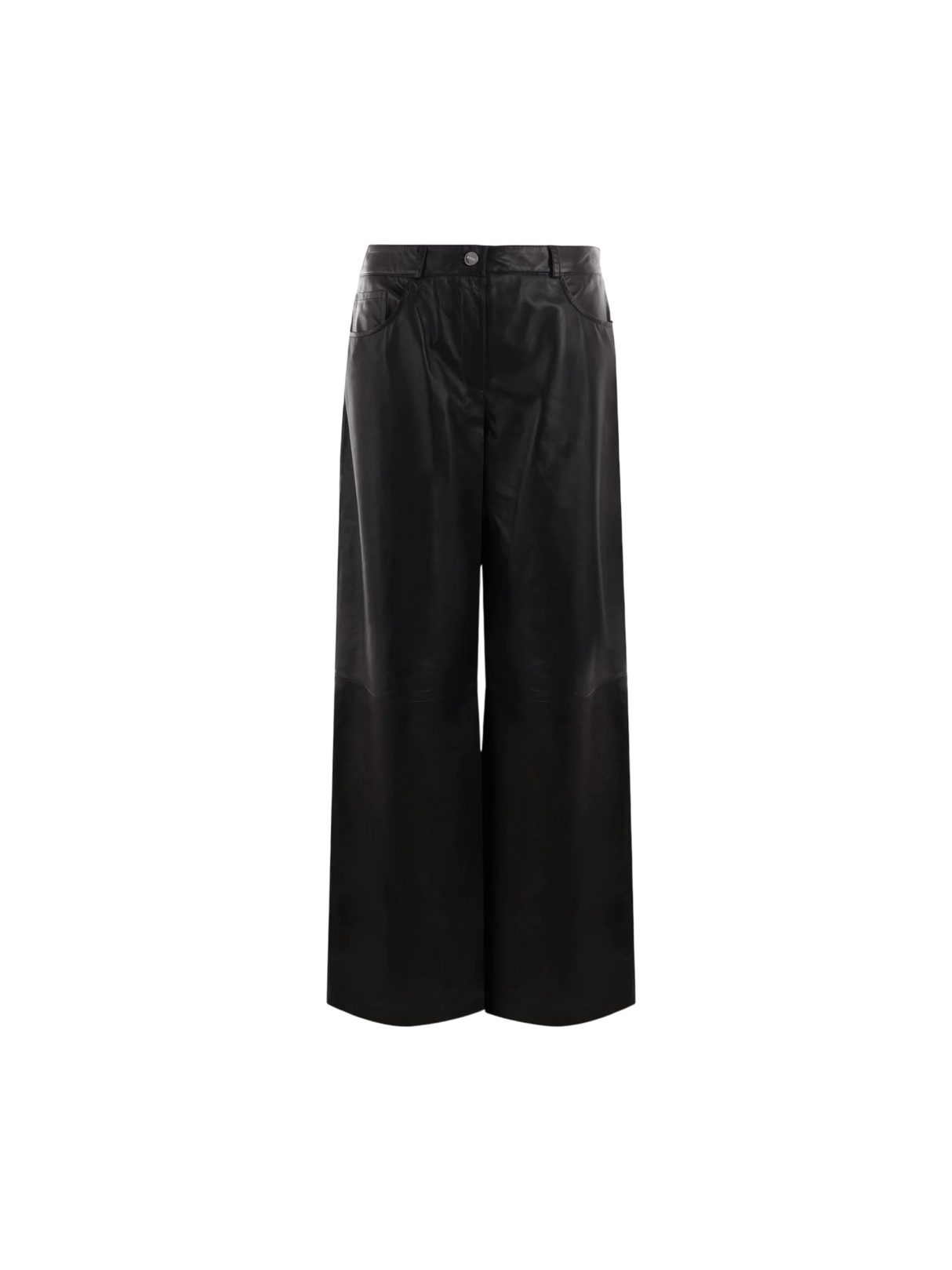 Catania Leather Wide-leg Pants-ARMA-JOHN JULIA