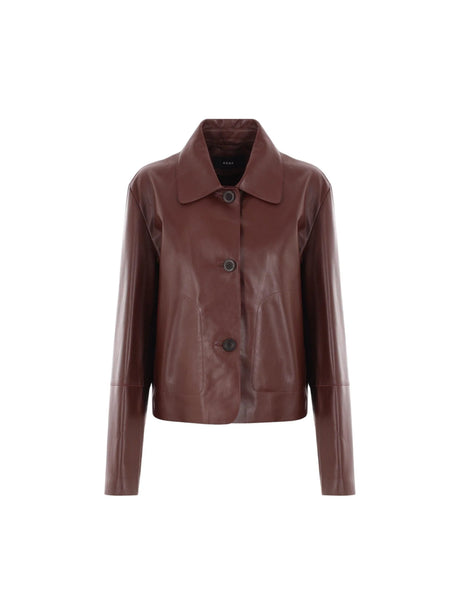 Emy Leather Jacket-ARMA-JOHN JULIA