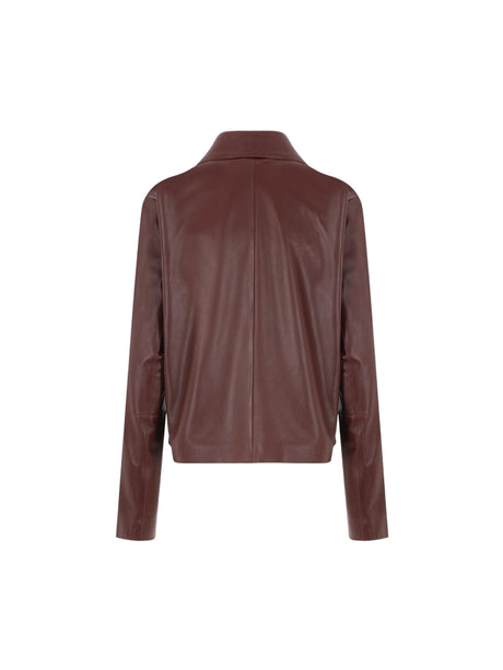 Emy Leather Jacket-ARMA-JOHN JULIA