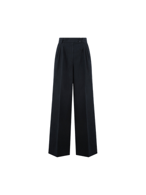 Bull Denim Wide-leg Pants-ASPESI-JOHN JULIA