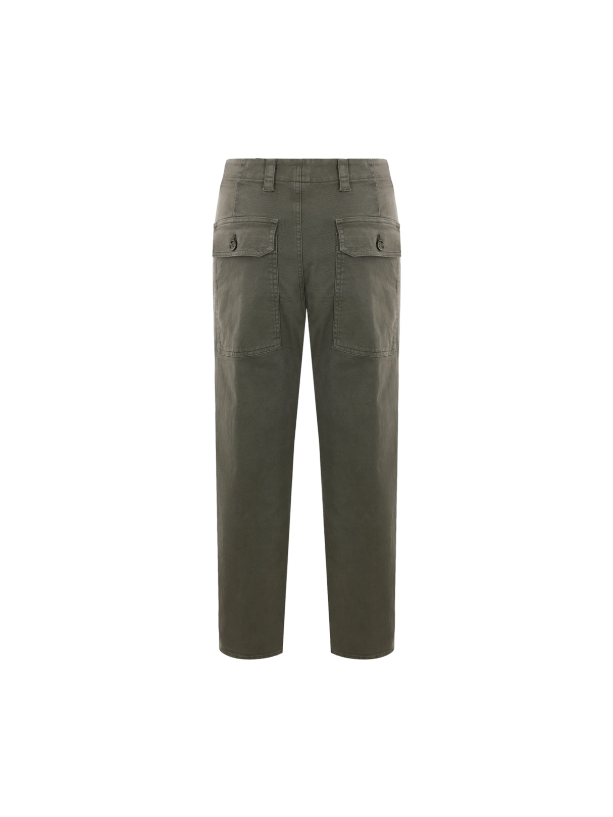 Cropped Gabardine Trousers-ASPESI-JOHN JULIA