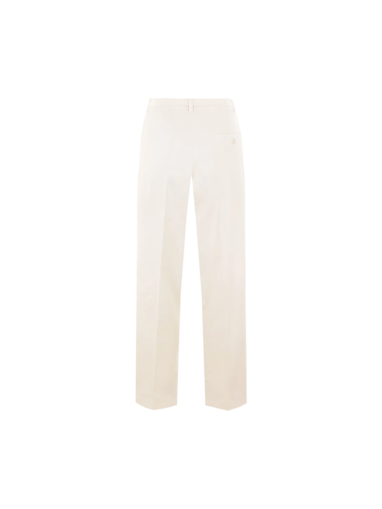 Gabardine Darted Trousers-ASPESI-JOHN JULIA