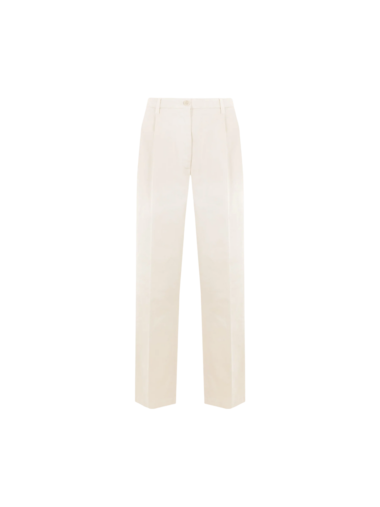 Gabardine Darted Trousers-ASPESI-JOHN JULIA