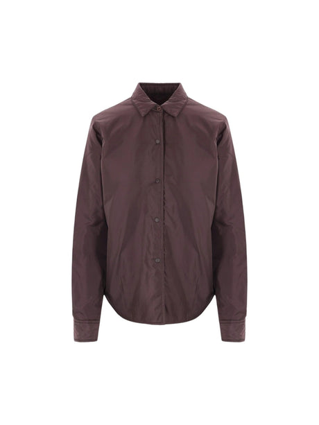 Glue Nylon Padded Overshirt-ASPESI-JOHN JULIA