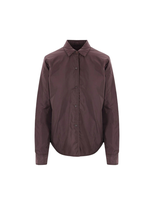 Glue Nylon Padded Overshirt-ASPESI-JOHN JULIA