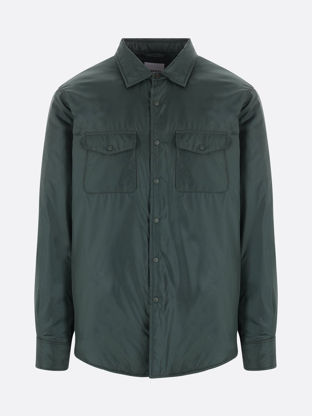 Nylon Padded Overshirt-ASPESI-JOHN JULIA