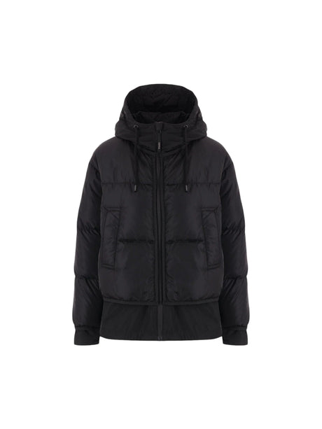 Nylon Rona Down Jacket-ASPESI-JOHN JULIA