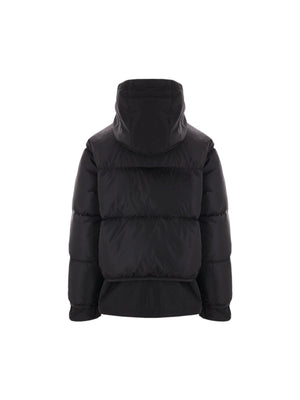 Nylon Rona Down Jacket-ASPESI-JOHN JULIA