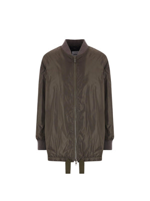 Nylon Sesamo Oversize Bomber Jacket-ASPESI-JOHN JULIA