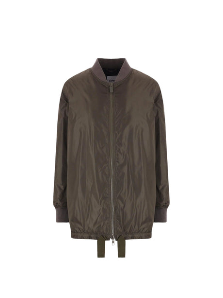 Nylon Sesamo Oversize Bomber Jacket-ASPESI-JOHN JULIA