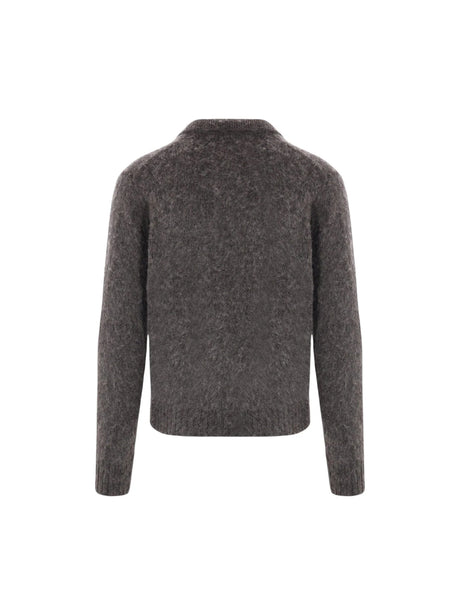 Shetland Wool Cardigan-ASPESI-JOHN JULIA