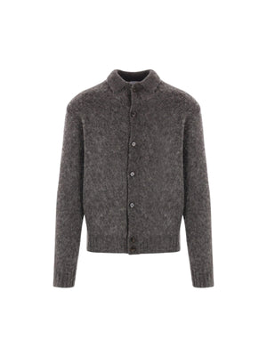 Shetland Wool Cardigan-ASPESI-JOHN JULIA