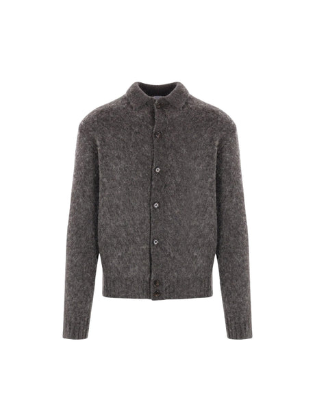 Shetland Wool Cardigan-ASPESI-JOHN JULIA