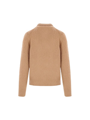 Shetland Wool Polo Sweater-ASPESI-JOHN JULIA