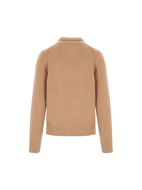 Shetland Wool Polo Sweater-ASPESI-JOHN JULIA