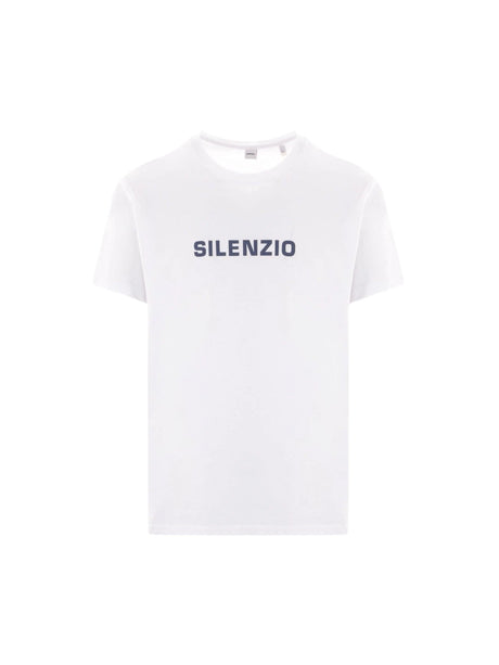 Silenzio Cotton T-shirt-ASPESI-JOHN JULIA