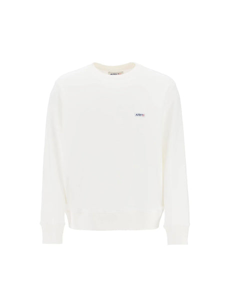 Cotton Sweatshirt With Logo Label AUTRY