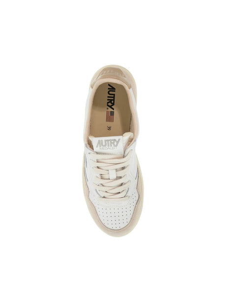 Medalist Low Leather Sneakers-Autry-JOHN JULIA