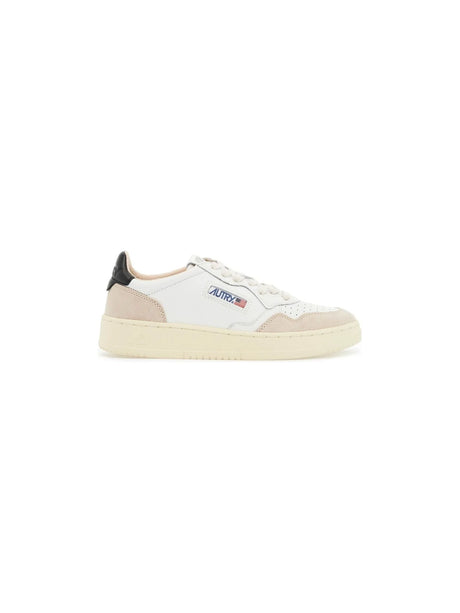 Medalist Low Leather Sneakers-Autry-JOHN JULIA