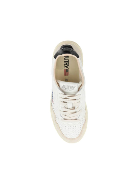 Medalist Low Leather Sneakers-Autry-JOHN JULIA