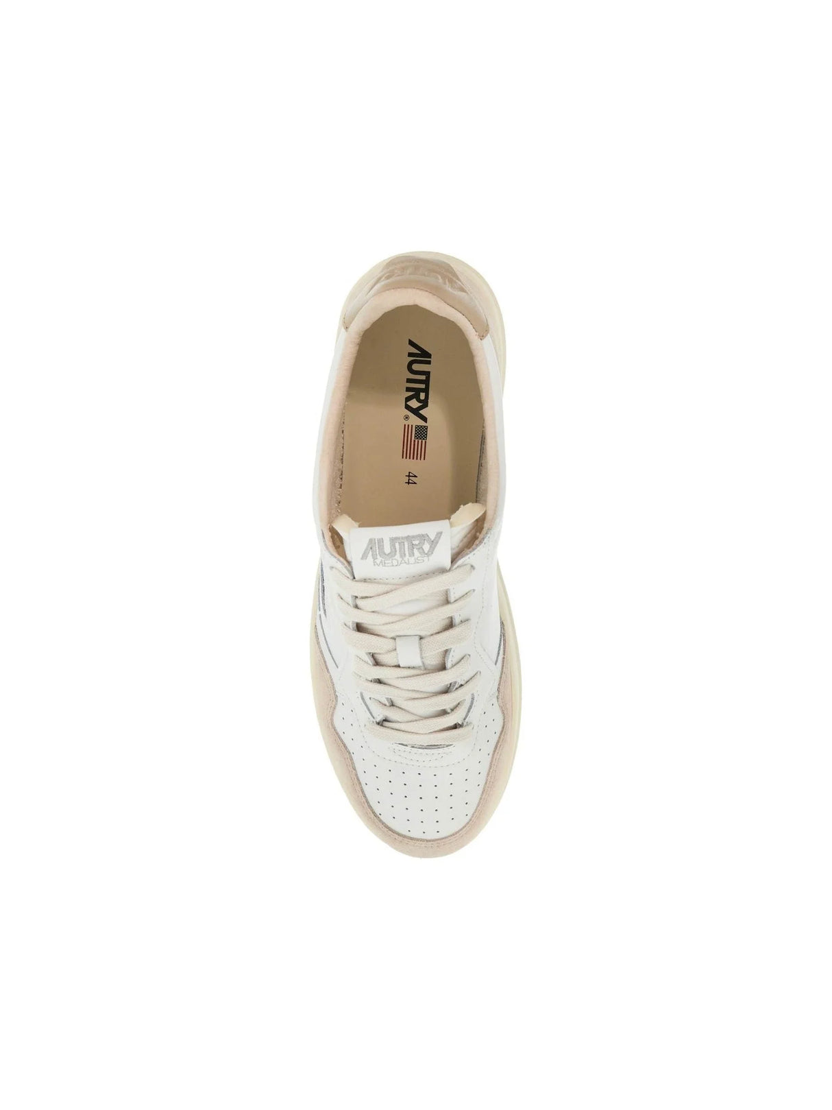 Medalist Low Leather Sneakers-Autry-JOHN JULIA