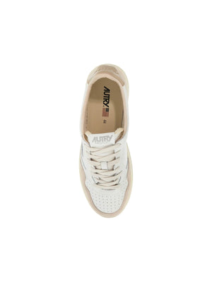 Medalist Low Leather Sneakers-Autry-JOHN JULIA